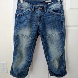 HM denim shorts size 8
